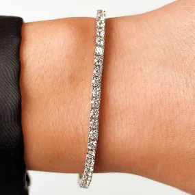 Lab Grown Diamond Tennis Bracelet in 14K White Gold (5.0 ct.)