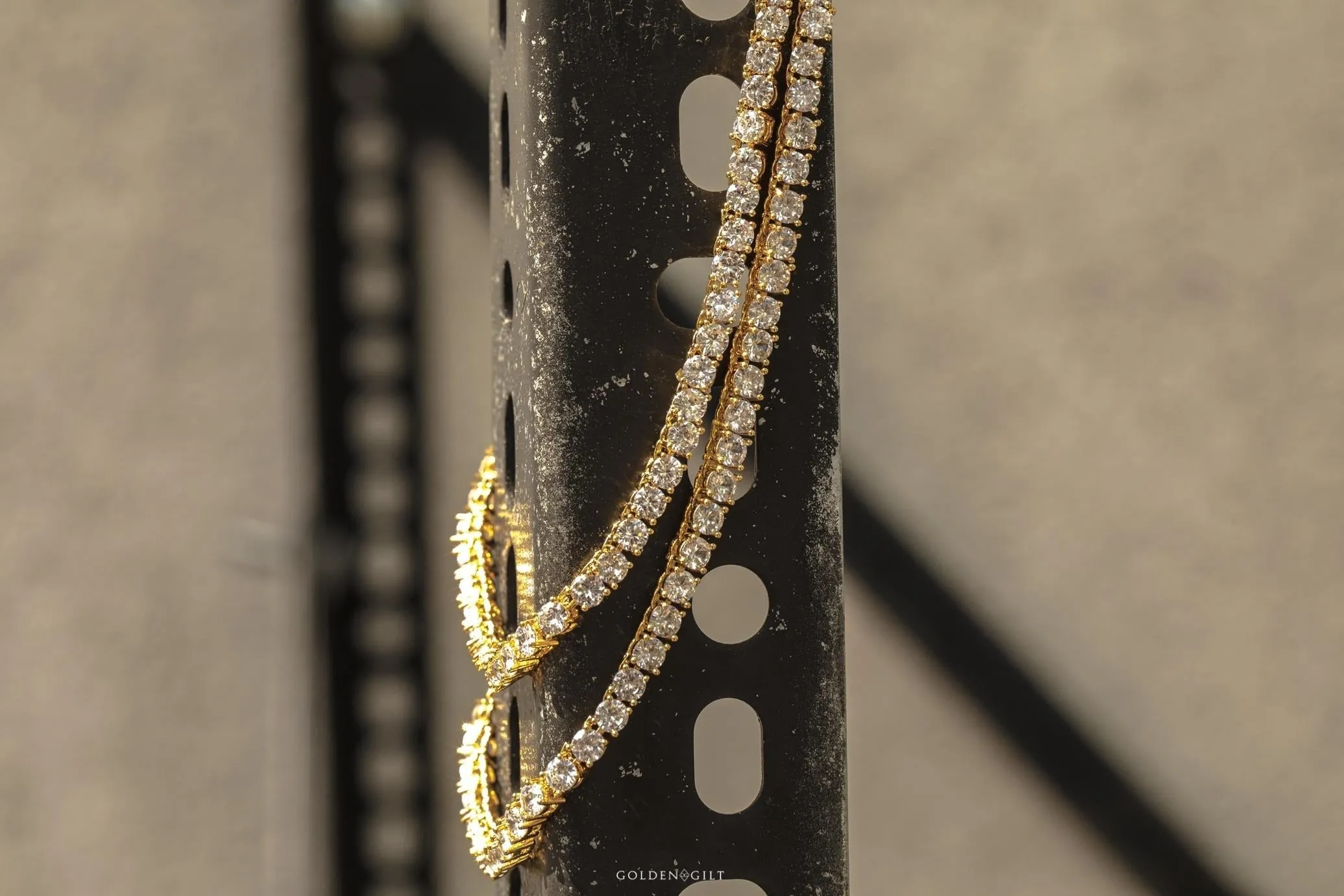 18K Gold Plated 5mm Tennis Chains