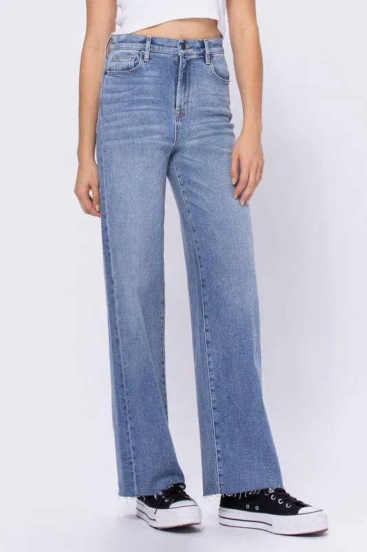 Classic High Waist Dad Jeans with 31” Inseam