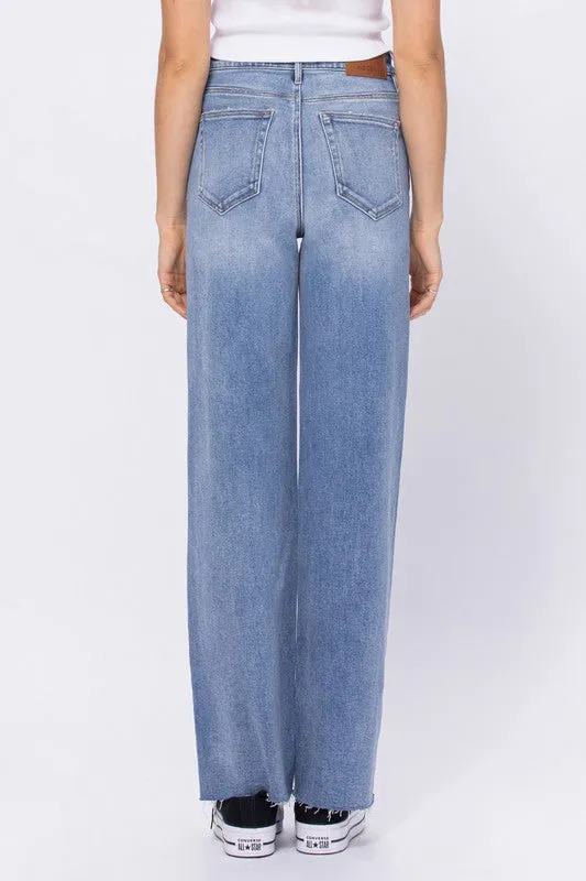 Classic High Waist Dad Jeans with 31” Inseam