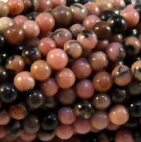 4mm Rhodonite Round