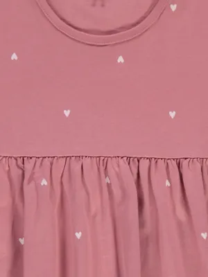 5-Pack Kids' Pink Ballerina Peplum Tops | George at ASDA