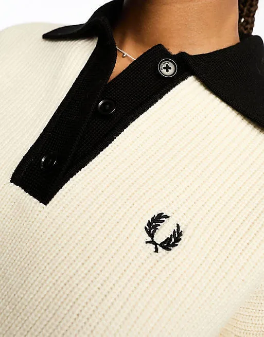 Fred Perry Casual Wool Street Long Sleeve Logo