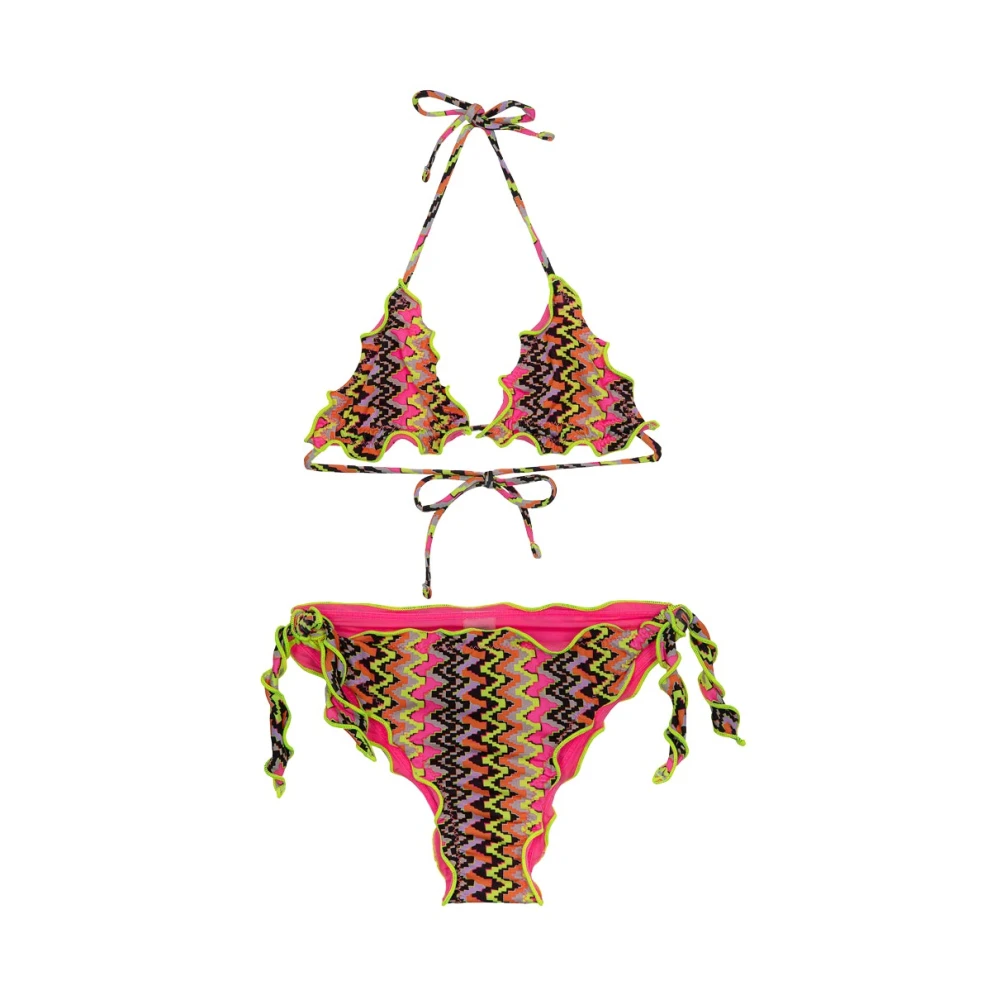 Adjustable Knot Triangle Bikini Set by ETHOS