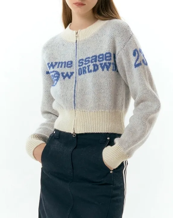 Street Style Wool Casual Plain Logo