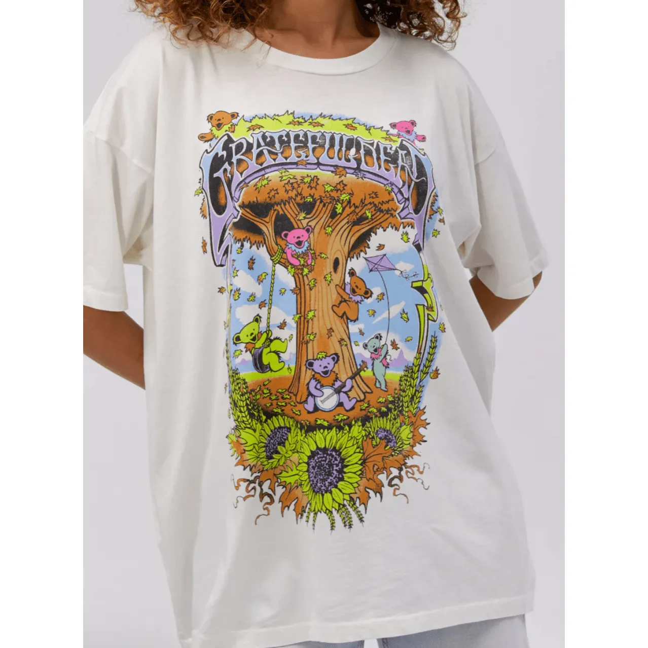 Autumn Bears Merch Tee by Grateful Dead