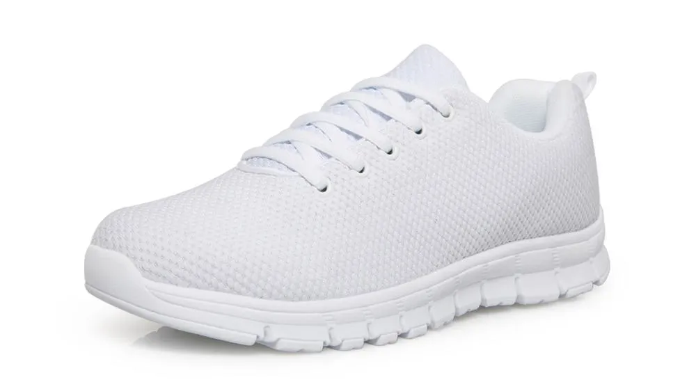 White Men's Tennis Sneakers