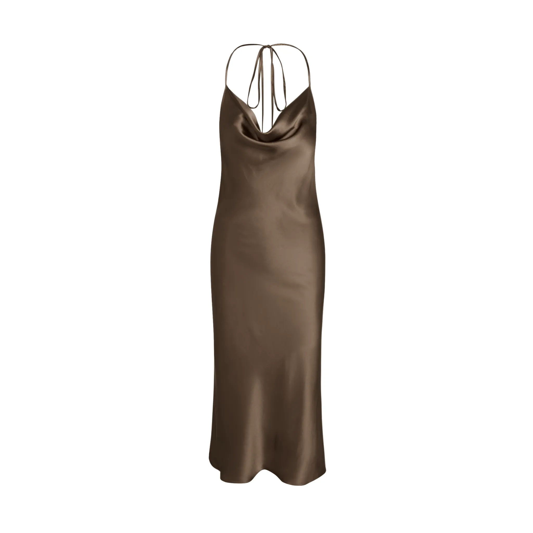 Form-Fitting Midi Dress