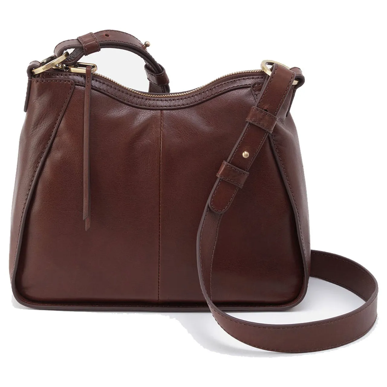 Bellamy Medium Brown Crossbody