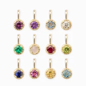 Birthstone 3.0mm Dahlia Charm Add-ons