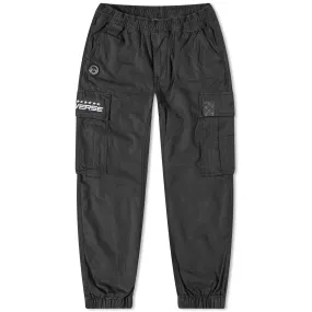 Black AAPE Aape & Peace Cargo Pants