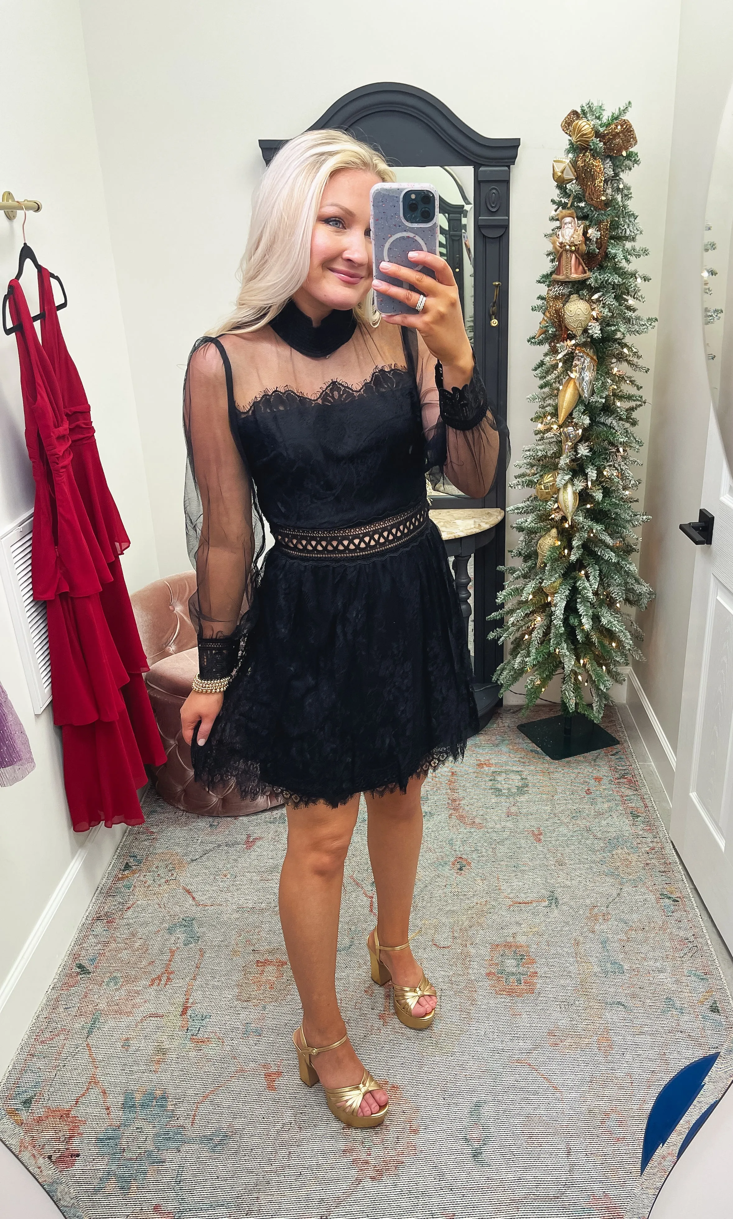 Black Lace Dress