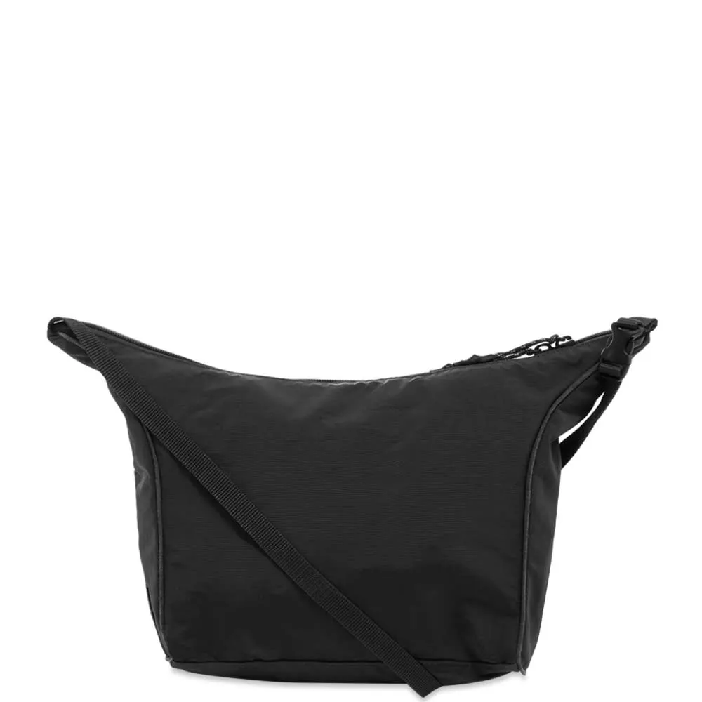 Black Nylon Tussah Shoulder Pouch by Hobo