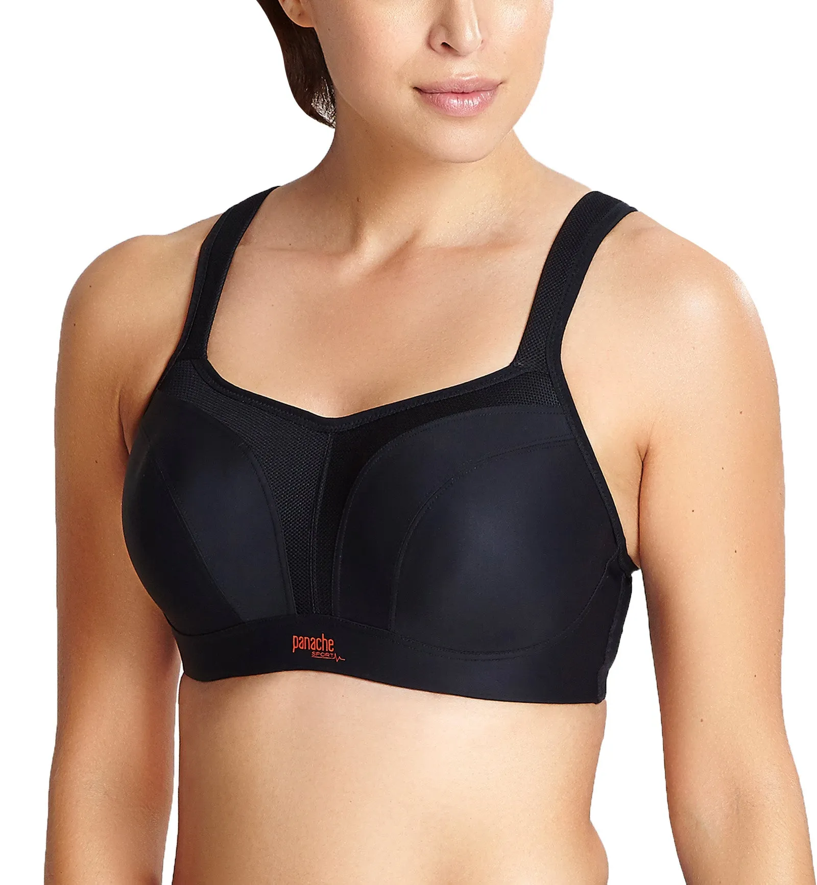 Panache Black Underwire Sports Bra