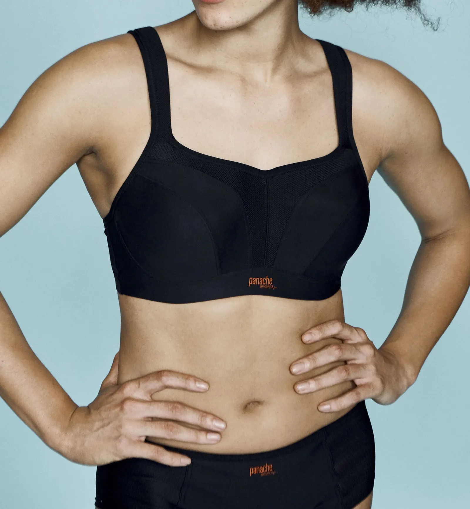 Panache Black Underwire Sports Bra