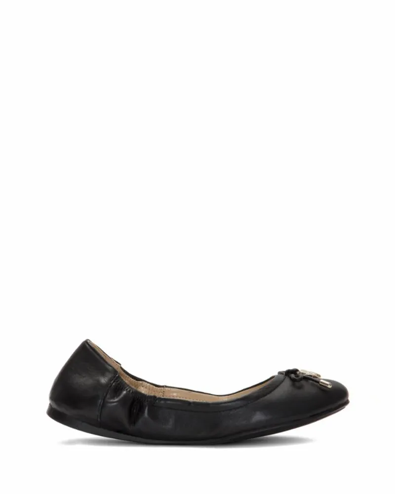 Vince Camuto Black Silky Pumps