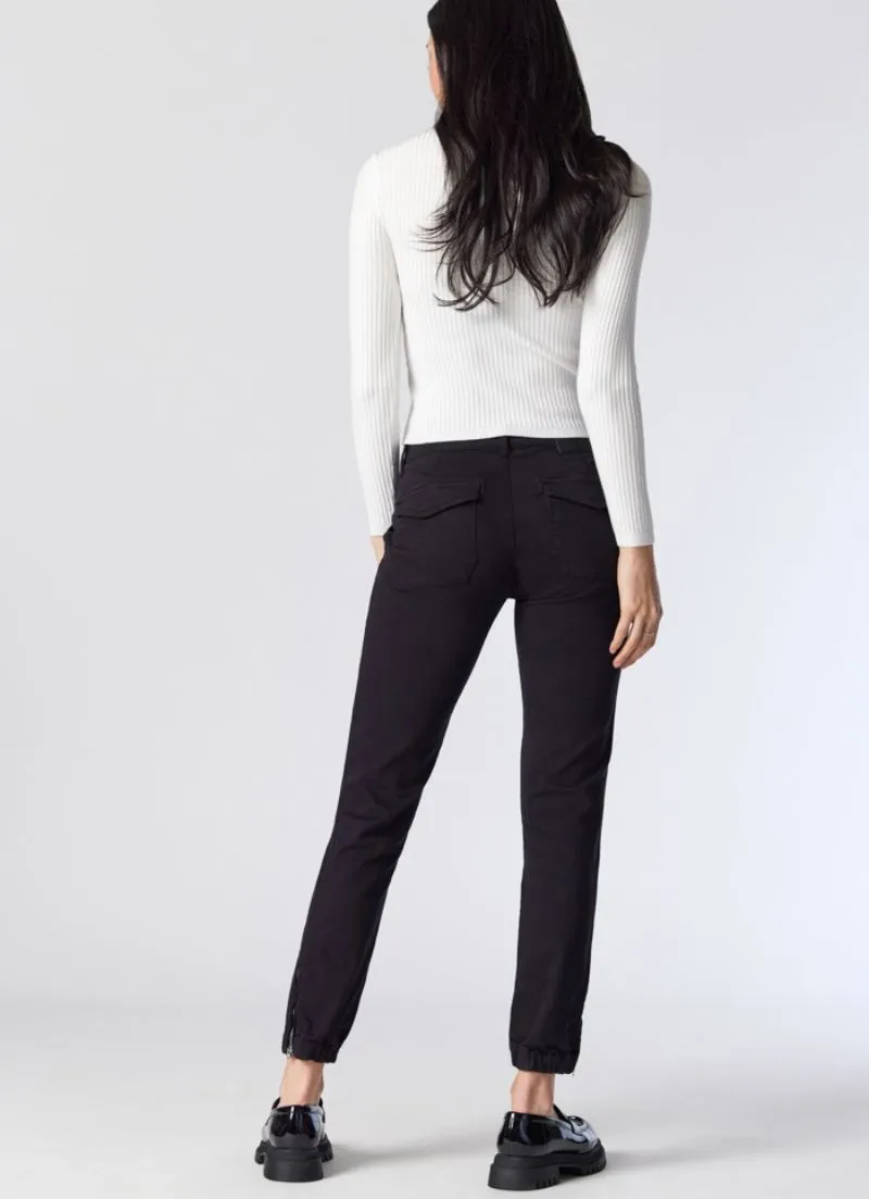 Ivy Black Twill Pants