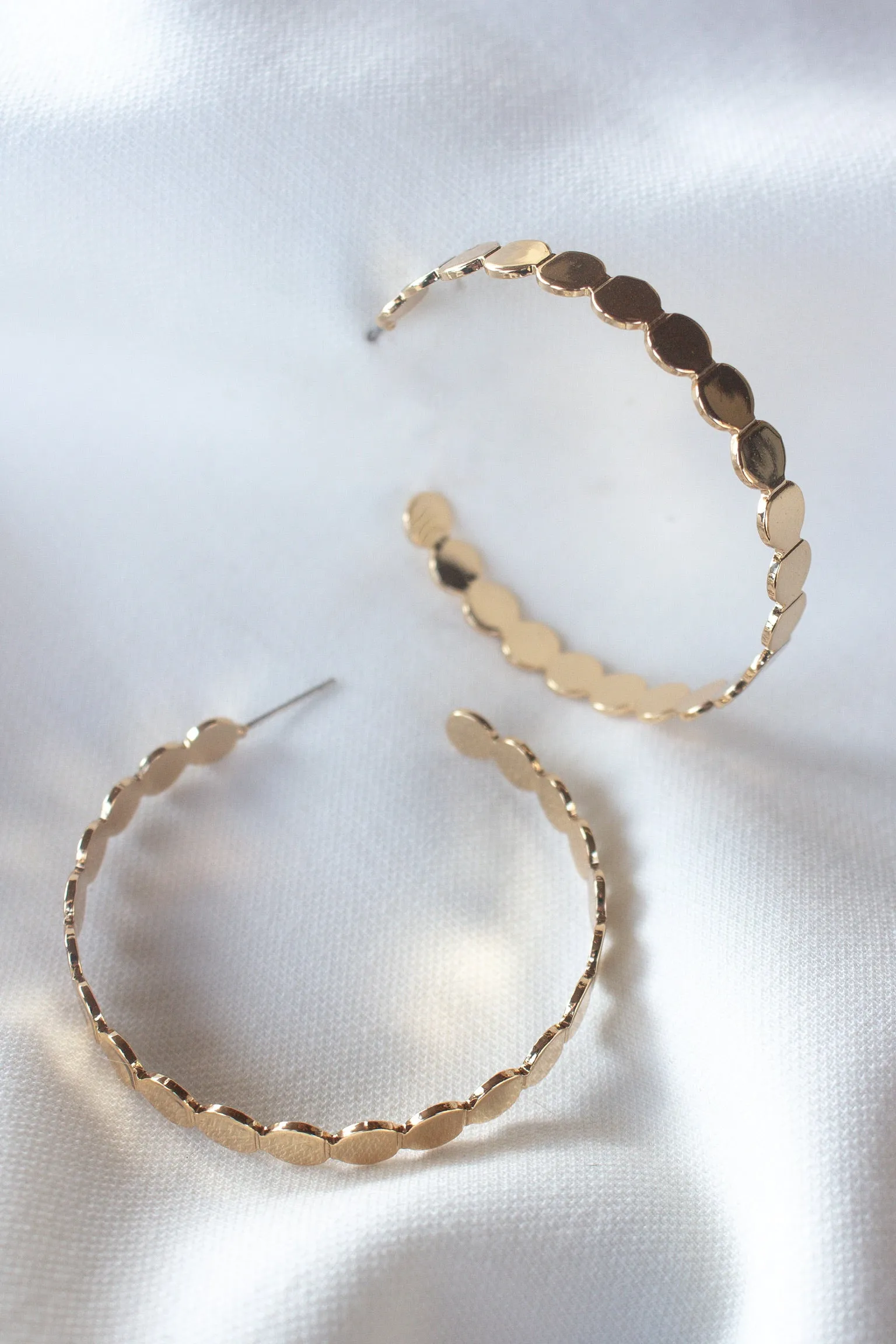 Circular Hoop Earrings