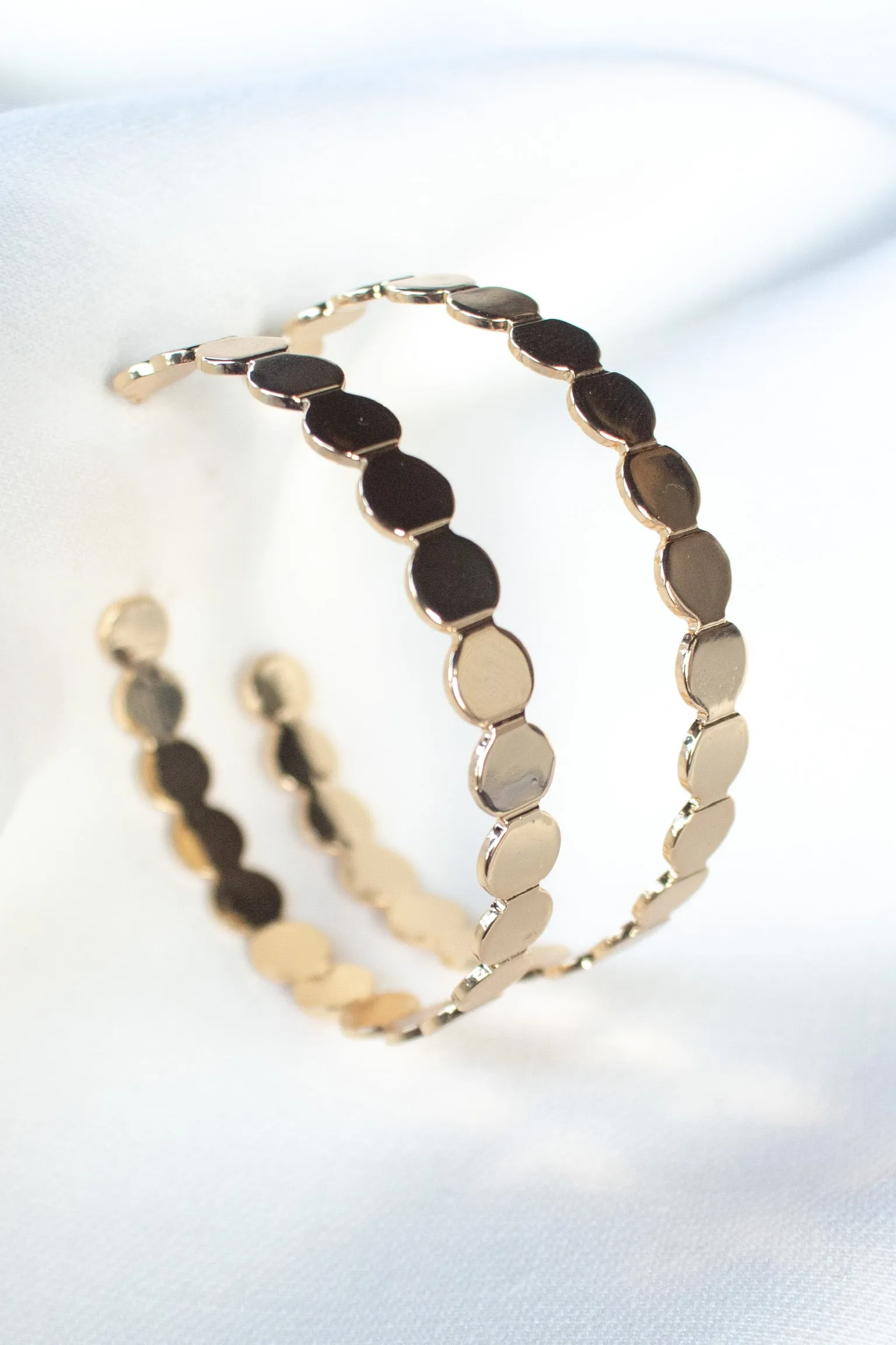 Circular Hoop Earrings