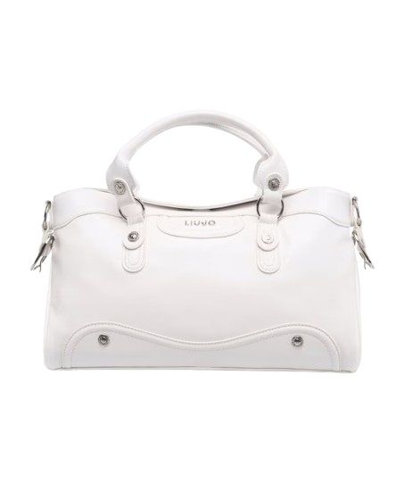 LIU JO Women's BETTER ESC M Off White Hobo Bag 26x20x10cm