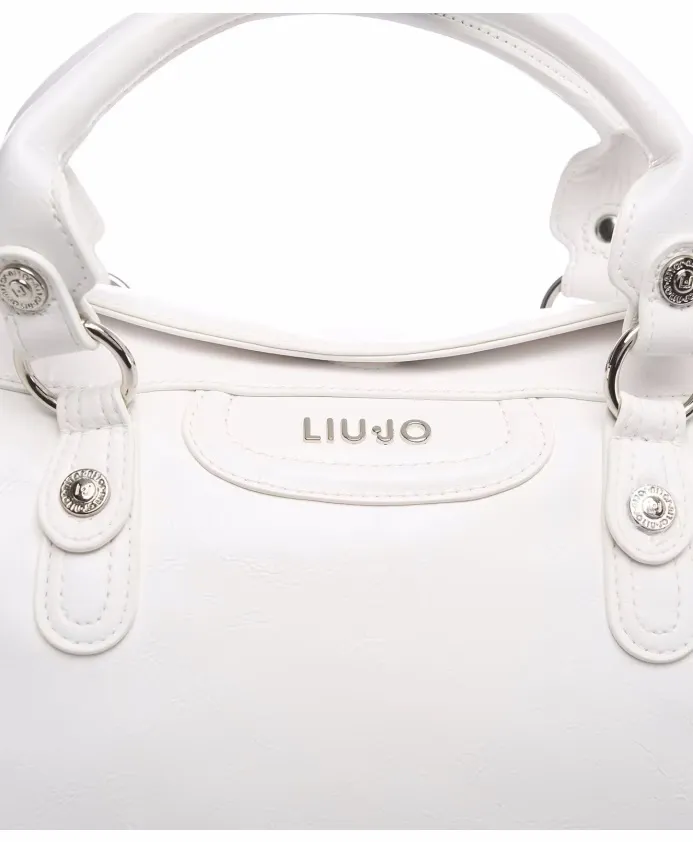 LIU JO Women's BETTER ESC M Off White Hobo Bag 26x20x10cm