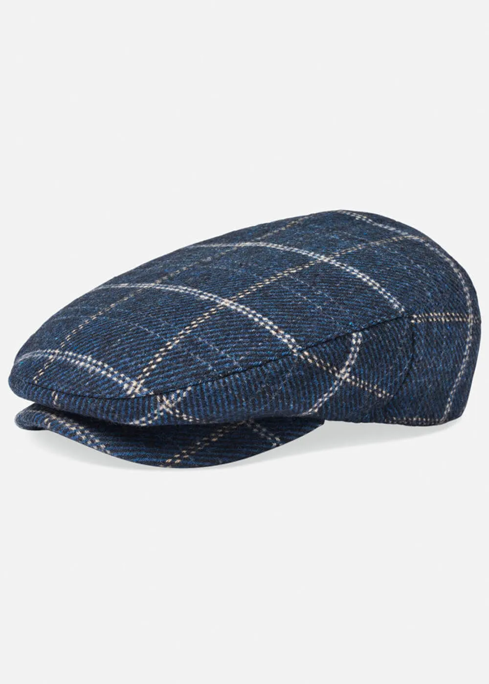 Brixton Hooligan Baggy Snap Cap in Blue Black