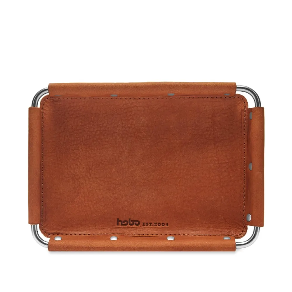 Brown Leather Tray by HOBO