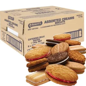 Bulk Box Arnotts Biscuits Assorted Creams