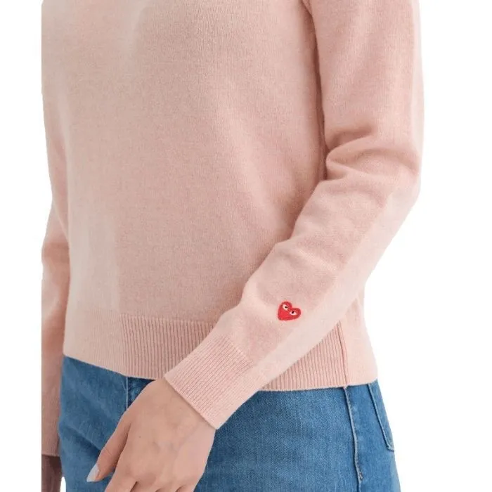 Casual Style Unisex Wool Street Style V-Neck Long Sleeves