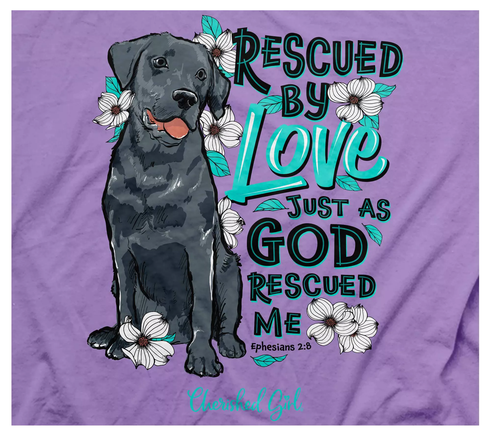 Cherished Girl Adult T - Rescued