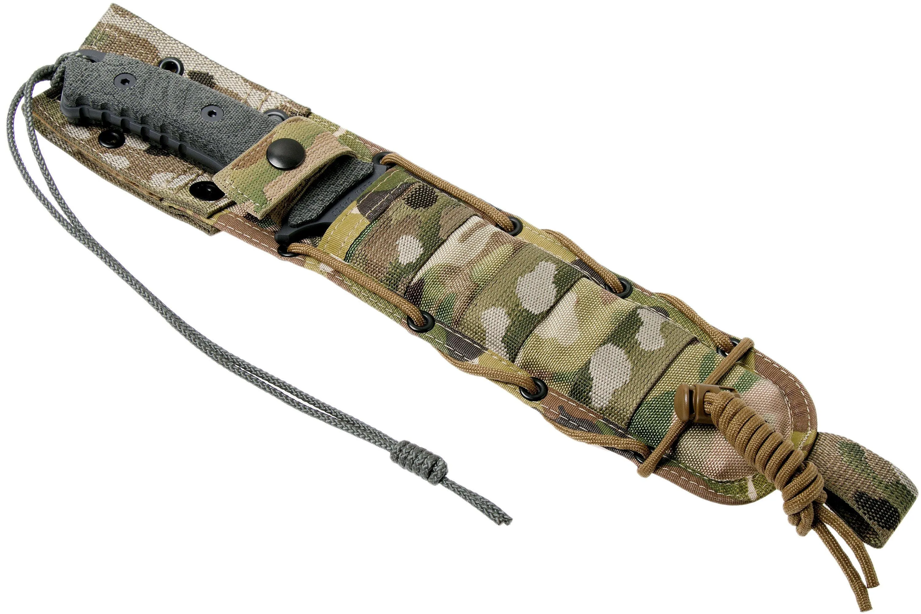 Chris Reeve Pacific Black PAC-1000 survival knife, non serrated