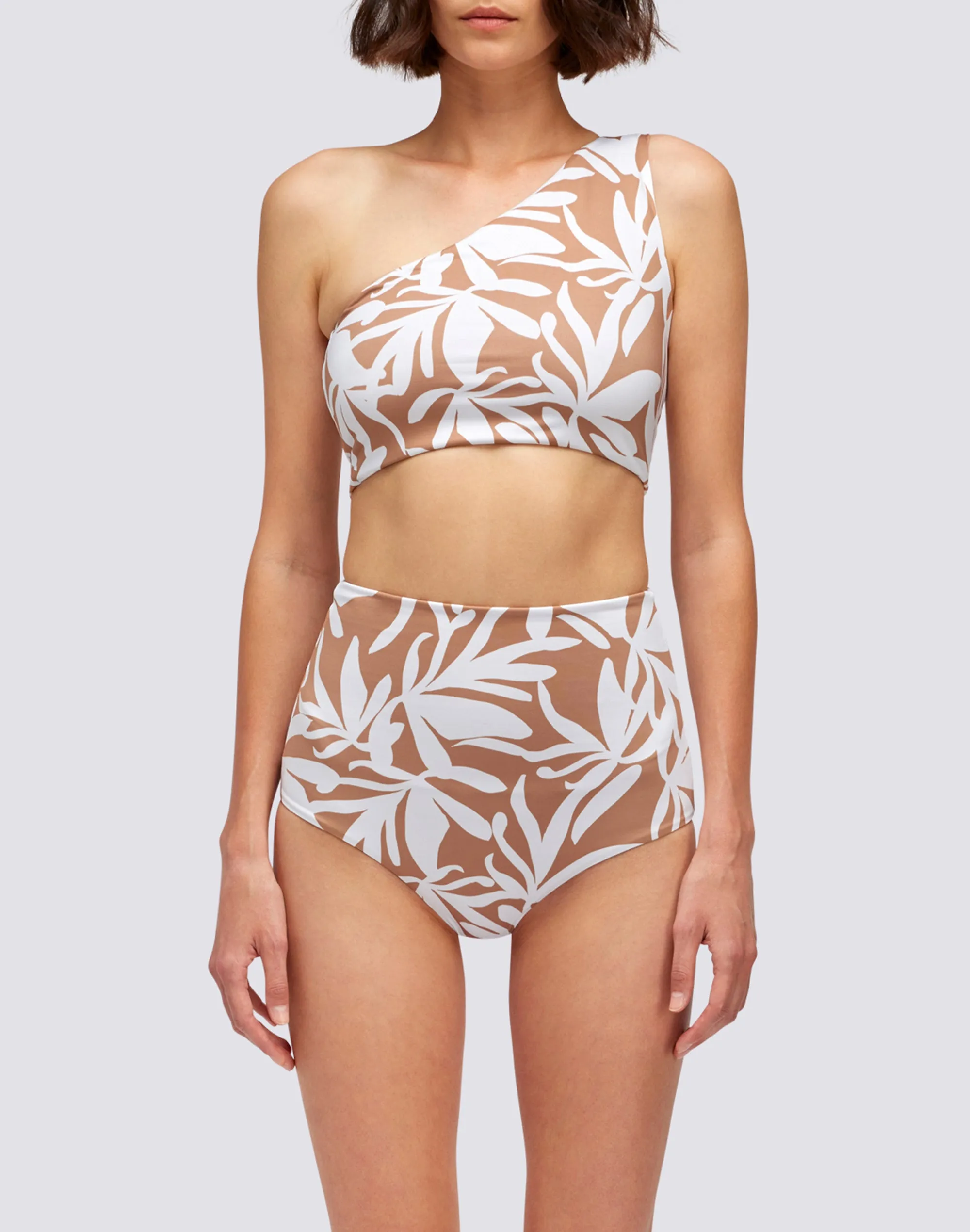 CLEO - High-waist Optic Flower Slip