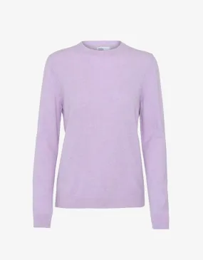 Colorful Standard Light Merino Crew Neck Jumper Soft Lavender