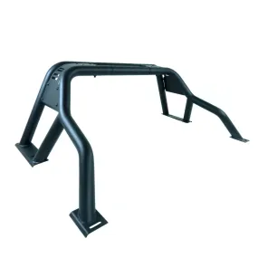 Renault Alaskan Compatible Black Short Arm Roll Sports Bar