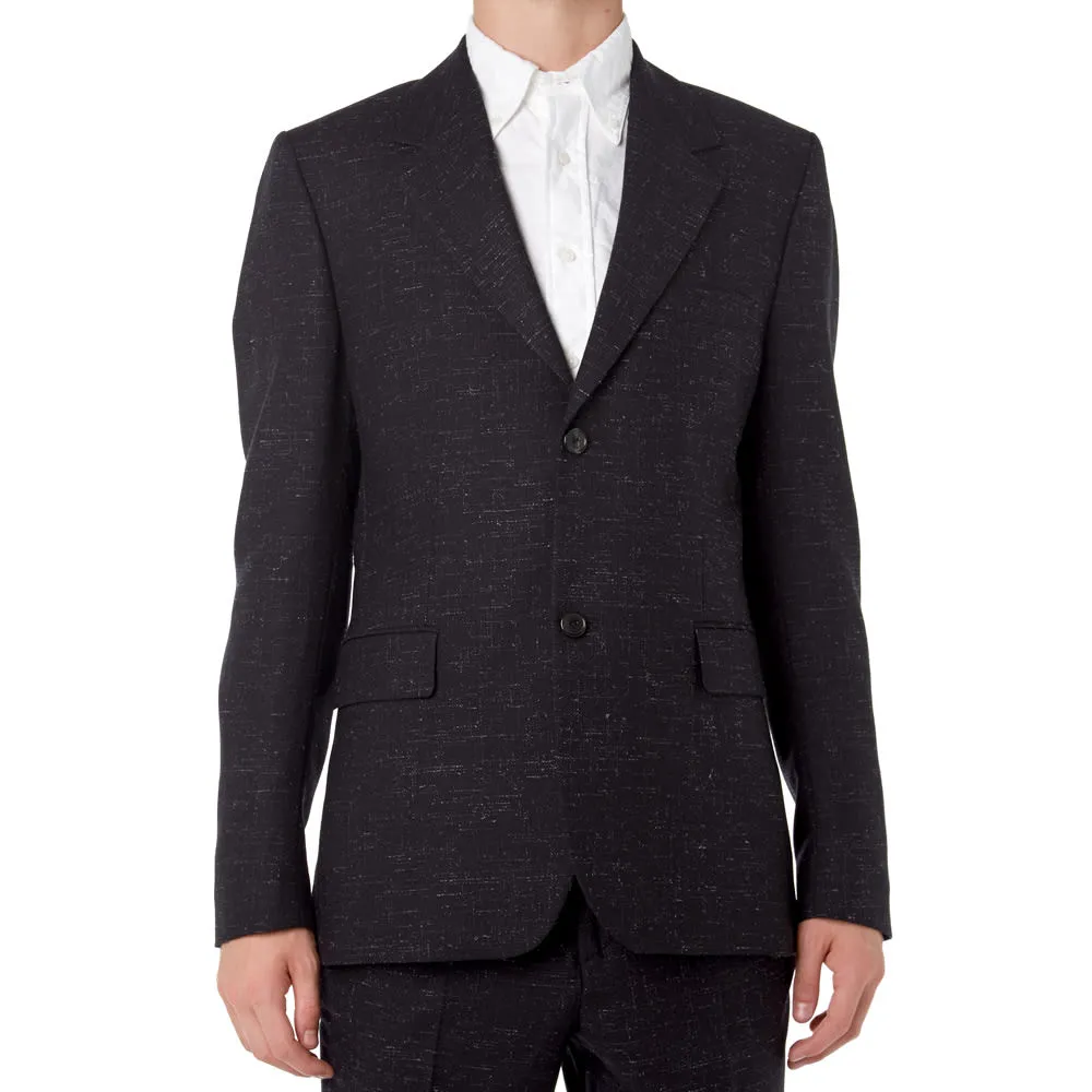 Our Legacy Control Blazer Black Metallic Wool