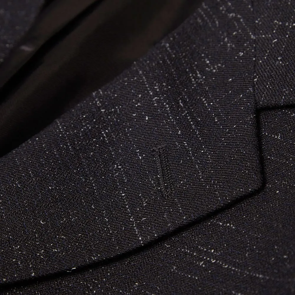 Our Legacy Control Blazer Black Metallic Wool