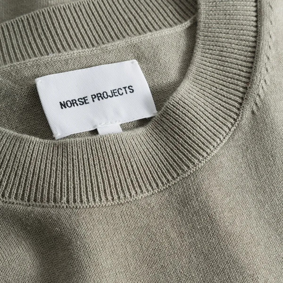 Rhys Cotton Linen T-Shirt in Clay by Norse Projects