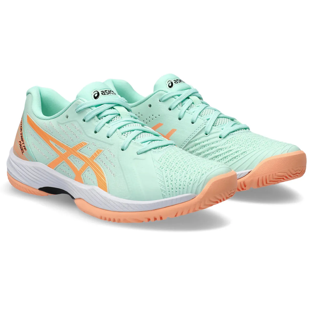 Asics Padelschoen Solution Swift FF Women's Green Orange