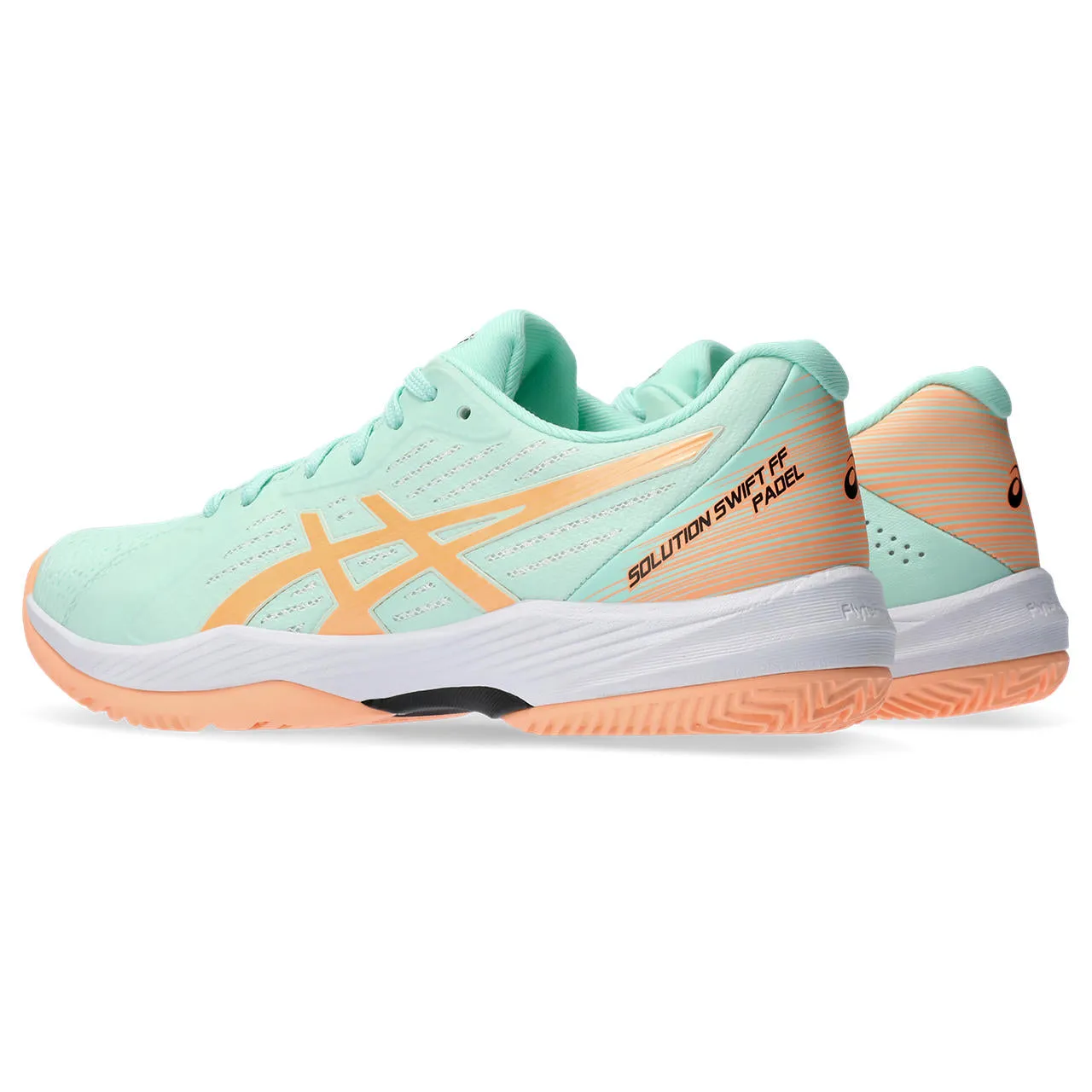 Asics Padelschoen Solution Swift FF Women's Green Orange