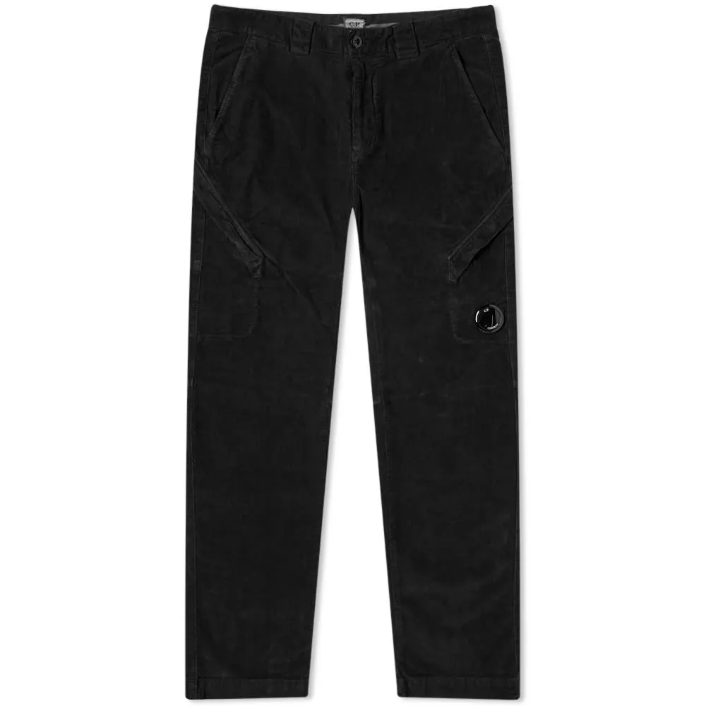 C.P. Company Cord Cargo Pants Black