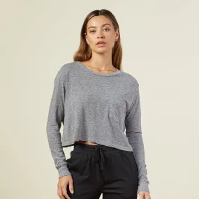 Long Sleeve Ex-Boyfriend Pocket Crew