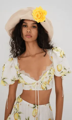 Alana Crop Top by For Love & Lemons Final Sale