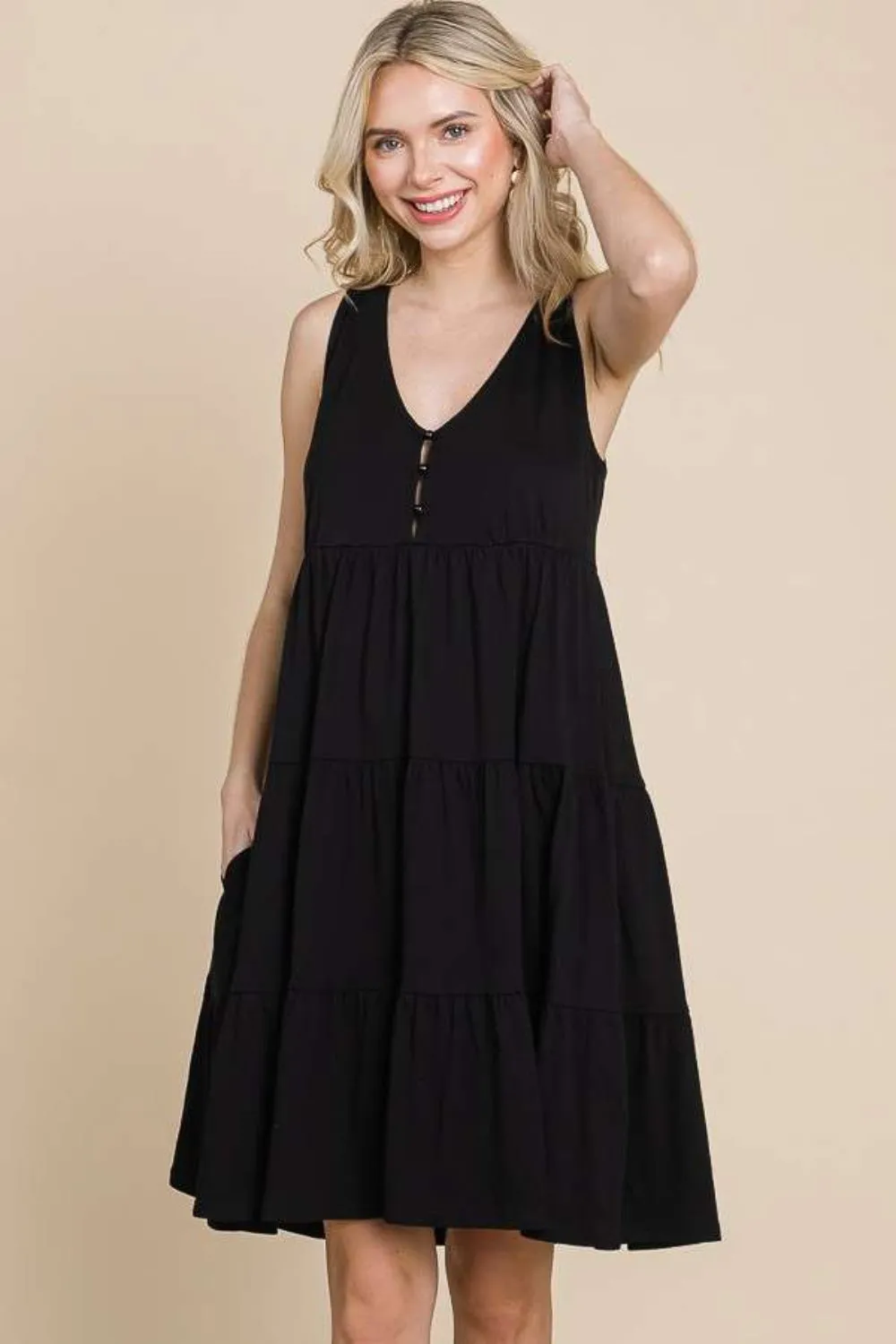 Tiered Tank Dress