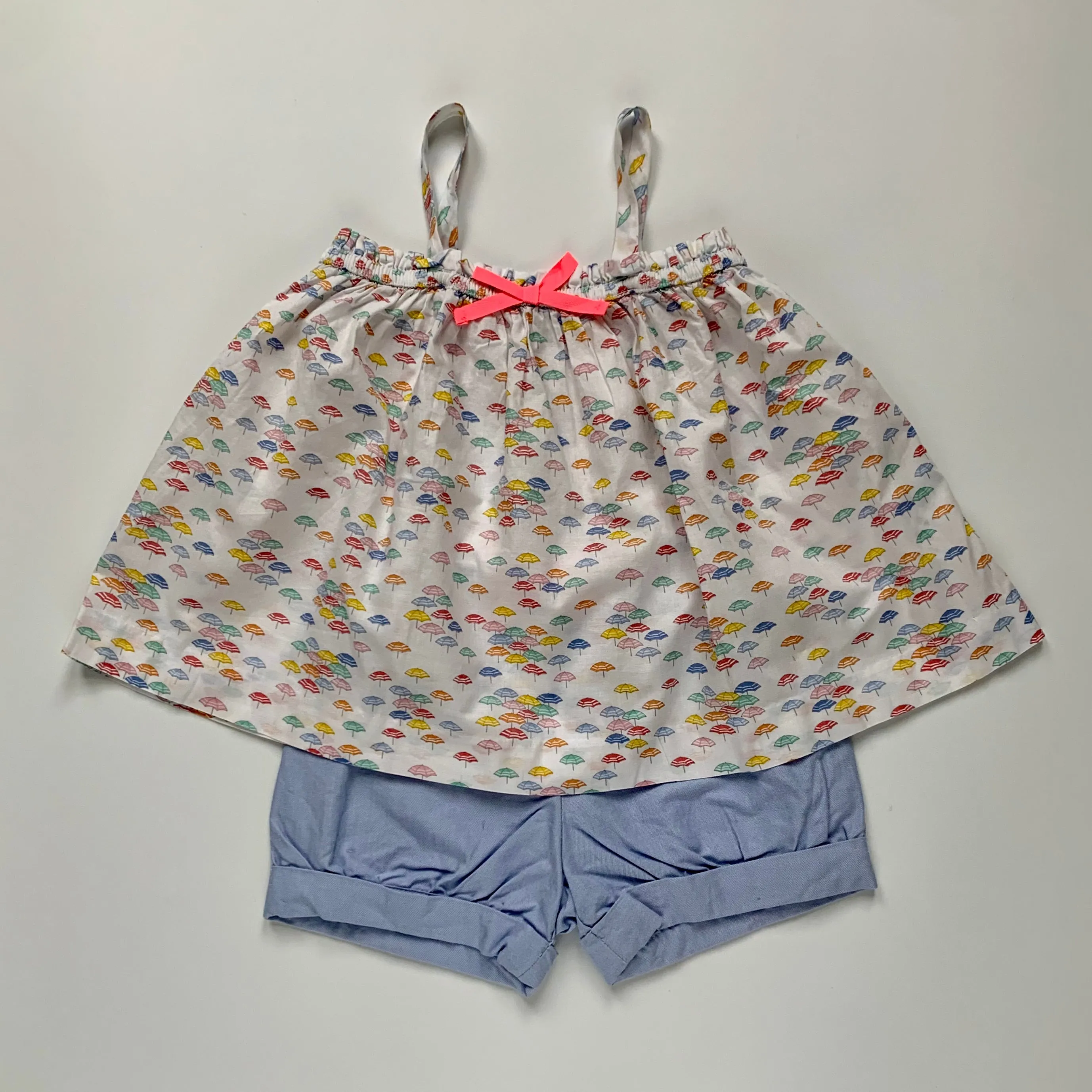 Jacadi Umbrella Print Outfit 3 Years