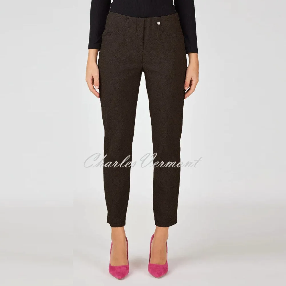 Trendy Robell Bella 09 Dark Brown Trouser