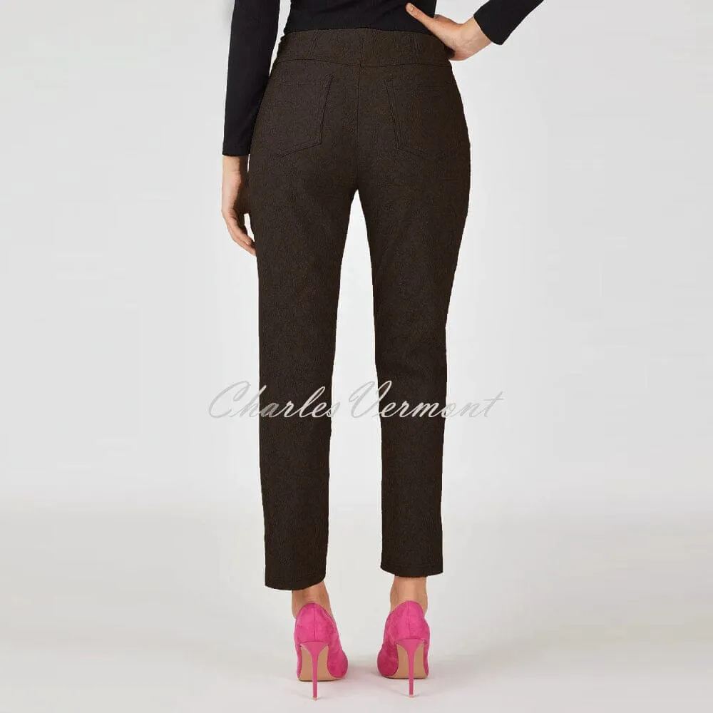 Trendy Robell Bella 09 Dark Brown Trouser