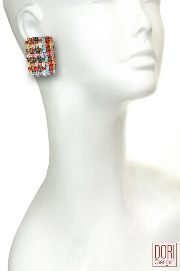 Dazzling Fireworks Clip-on Earrings