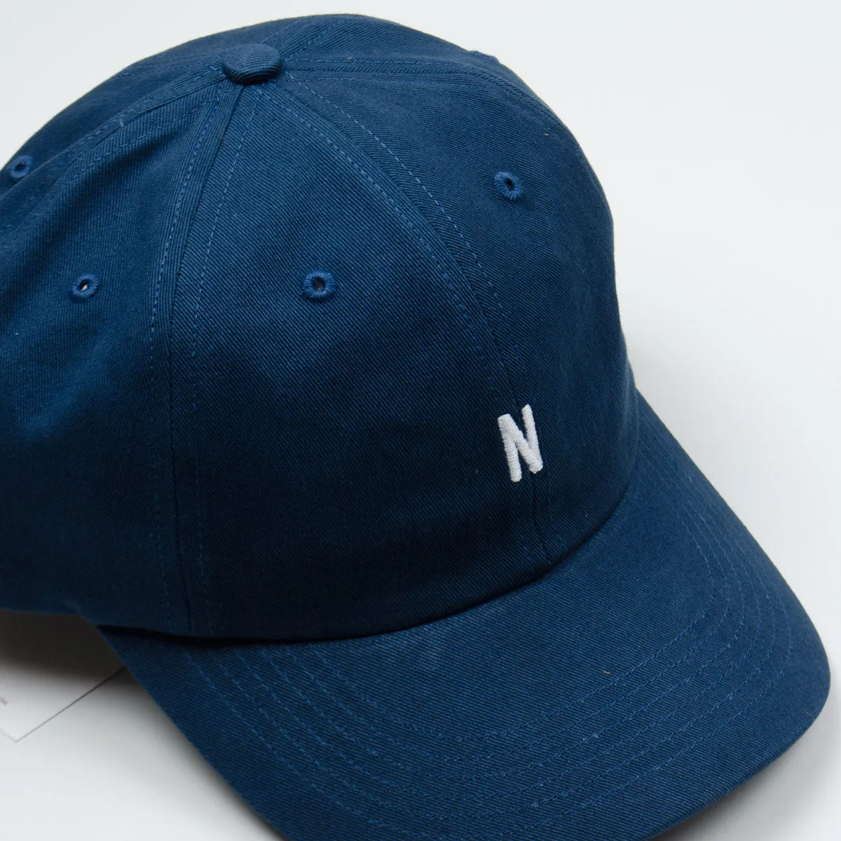 Deep Teal Twill Sports Cap by Norse Projects