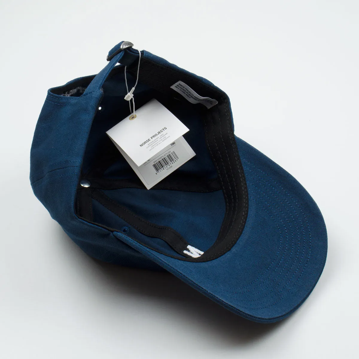 Deep Teal Twill Sports Cap by Norse Projects