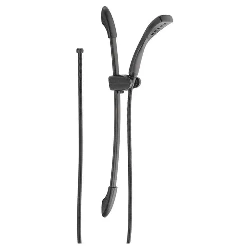 Delta Single-Setting Slide Bar Hand Shower with H2Okinetic Technology, WaterSense Certified, Venetian Bronze - 51105-RB